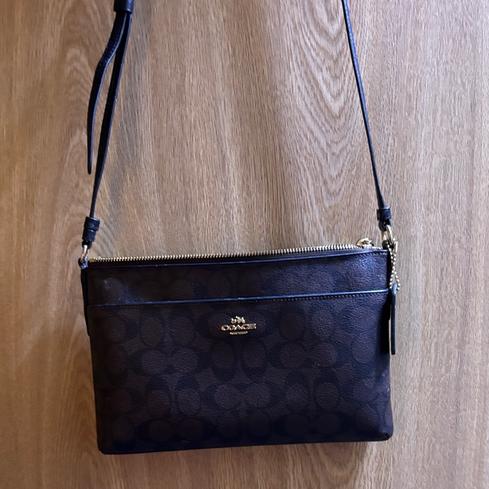 Coach Dark Brown Crossbody Bag